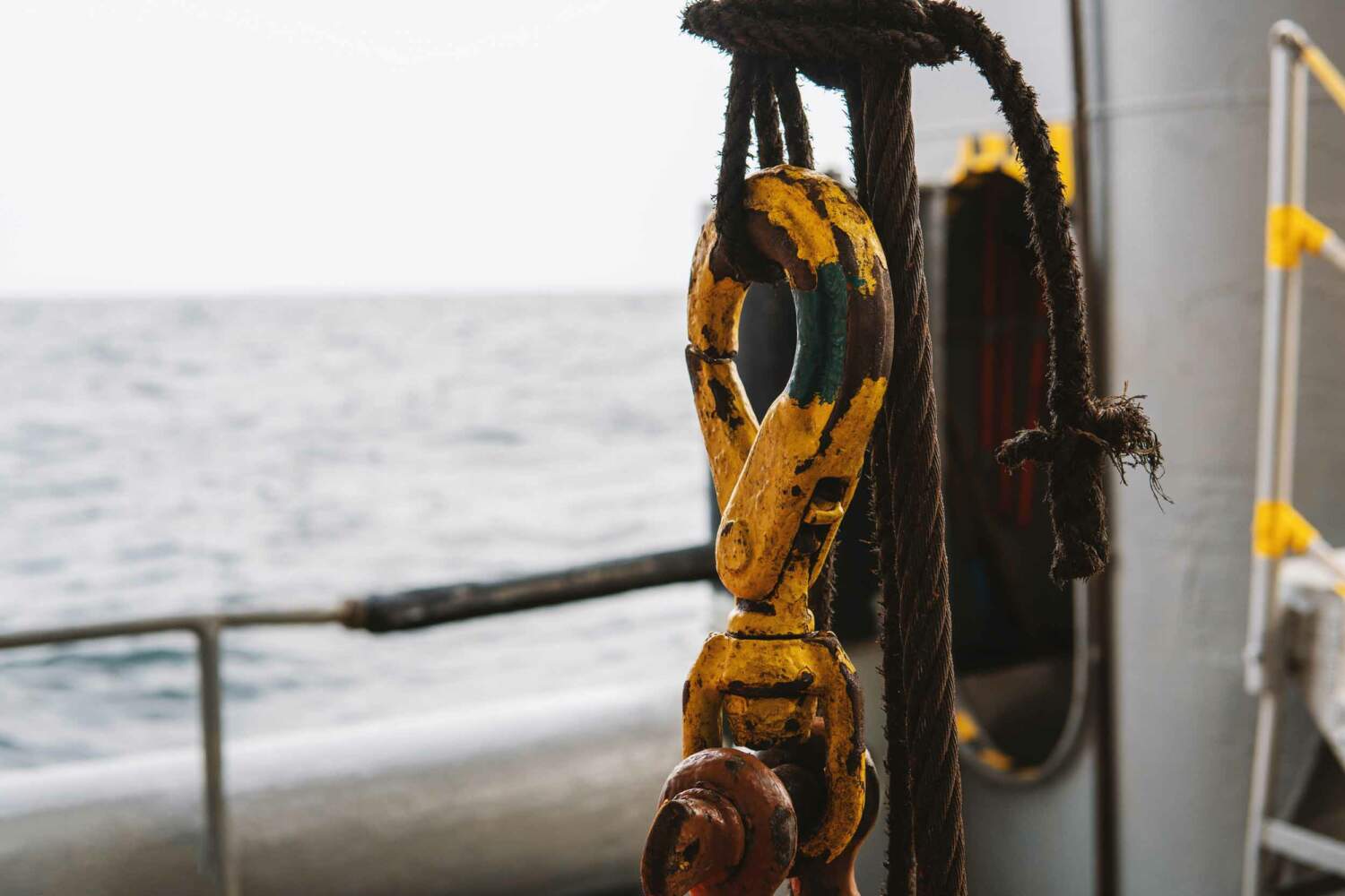 offshore-crane-hook-is-secured-for-sea-passage-2023-11-27-05-08-01-utc